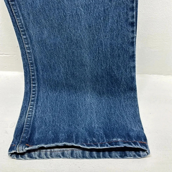 Levis Saddleman Denim Blue Jeans Orange Tab 20517-0217 Vintage USA Size 40 x 32 - Picture 11 of 13
